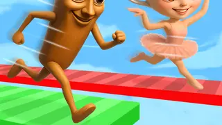 Play Brainrot Bridge Race 3D