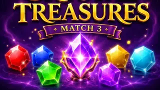 Play Crystal Treasures: Match 3